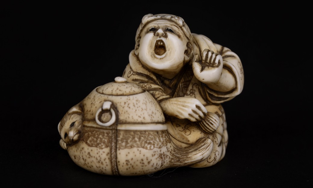 Utst&auml;llning; exhibition; Yokai; f&ouml;rem&aring;l ur samlingarna; Etnografiska museet; Japan; pressbild