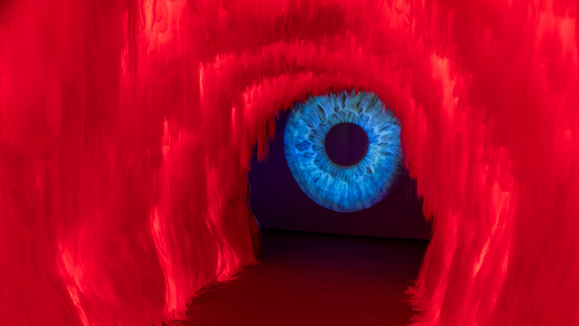 tunnel in till existens utställningen