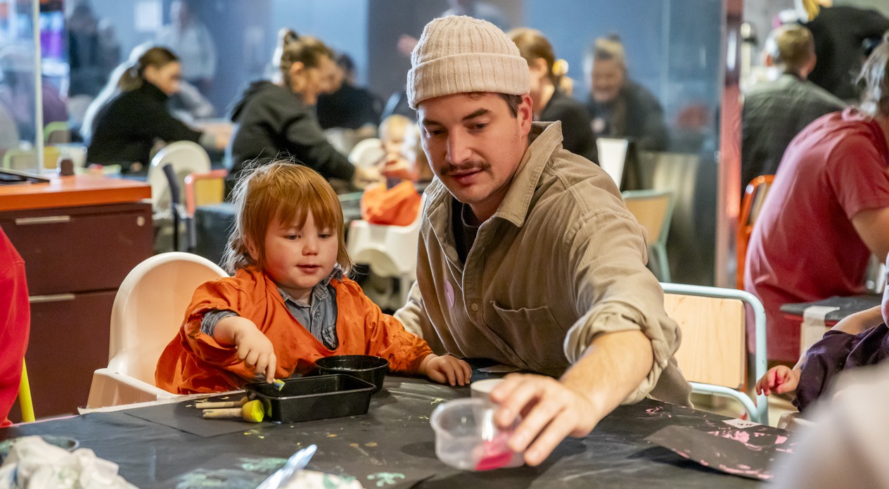 Familjetr&auml;ff p&aring; V&auml;rldskulturmuseet