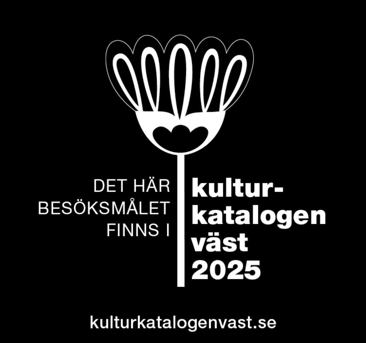 logotyp för kulturkatalogen Väst